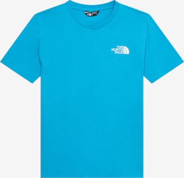 THE NORTH FACE T-Shirt in Blau: Vorderseite