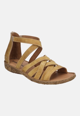 JOSEF SEIBEL Sandal 'Rosalie 53' in Yellow