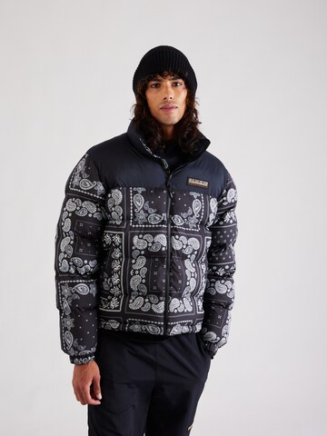 NAPAPIJRI Between-season jacket 'HOLIDAY' in Black: front