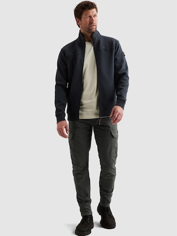 Felpa 'PME LEGEND - Sweat jacket with stand-up collar and zipper closure' di PME Legend in blu