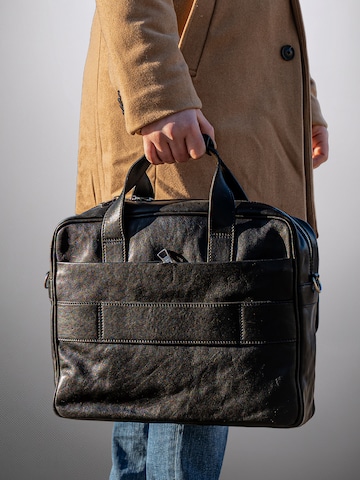 bupell Laptoptasche 'Clemente' in Braun