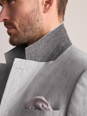Next Слим Деловой пиджак в Серый