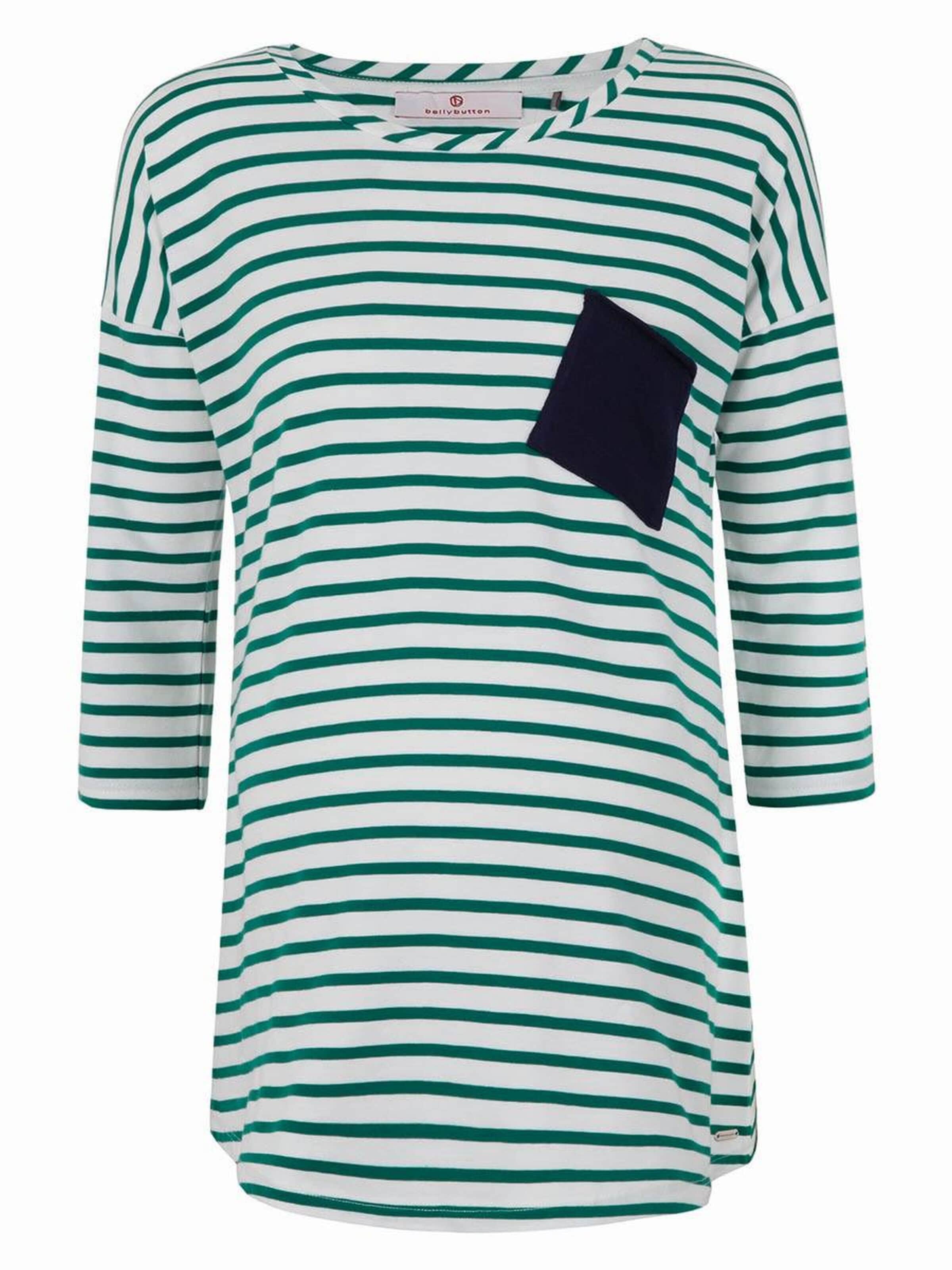 BELLYBUTTON Blouse 'T-Shirt 3/4 Ärmel' in Blue: front