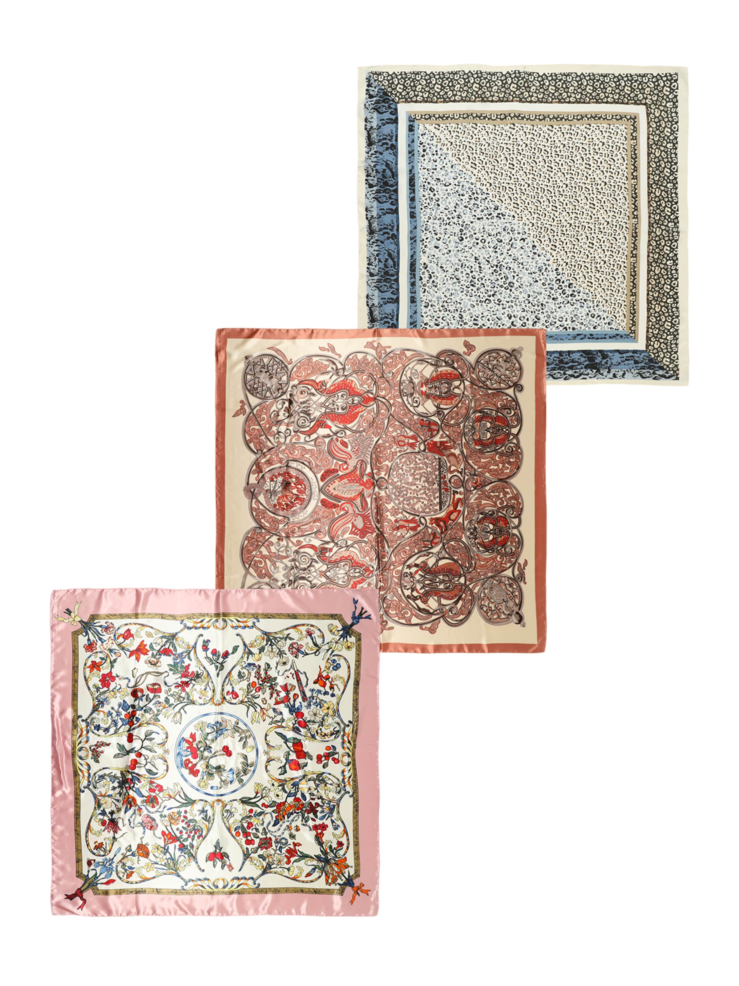 ABOUT YOU Shawl in Blue: front