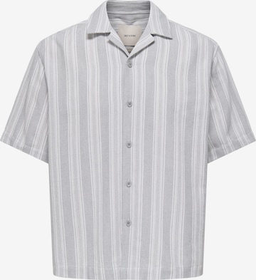 pilka Only & Sons Marškiniai 'ONSWalker': priekis