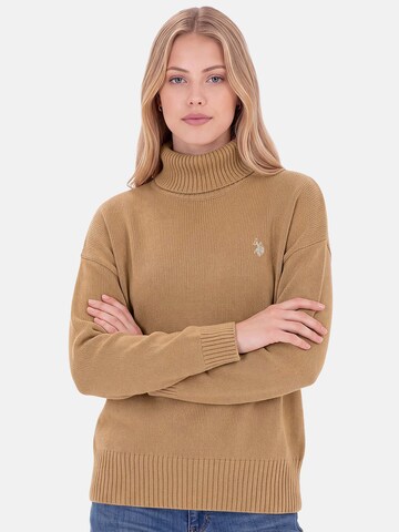 U.S. POLO ASSN. Sweater in Beige