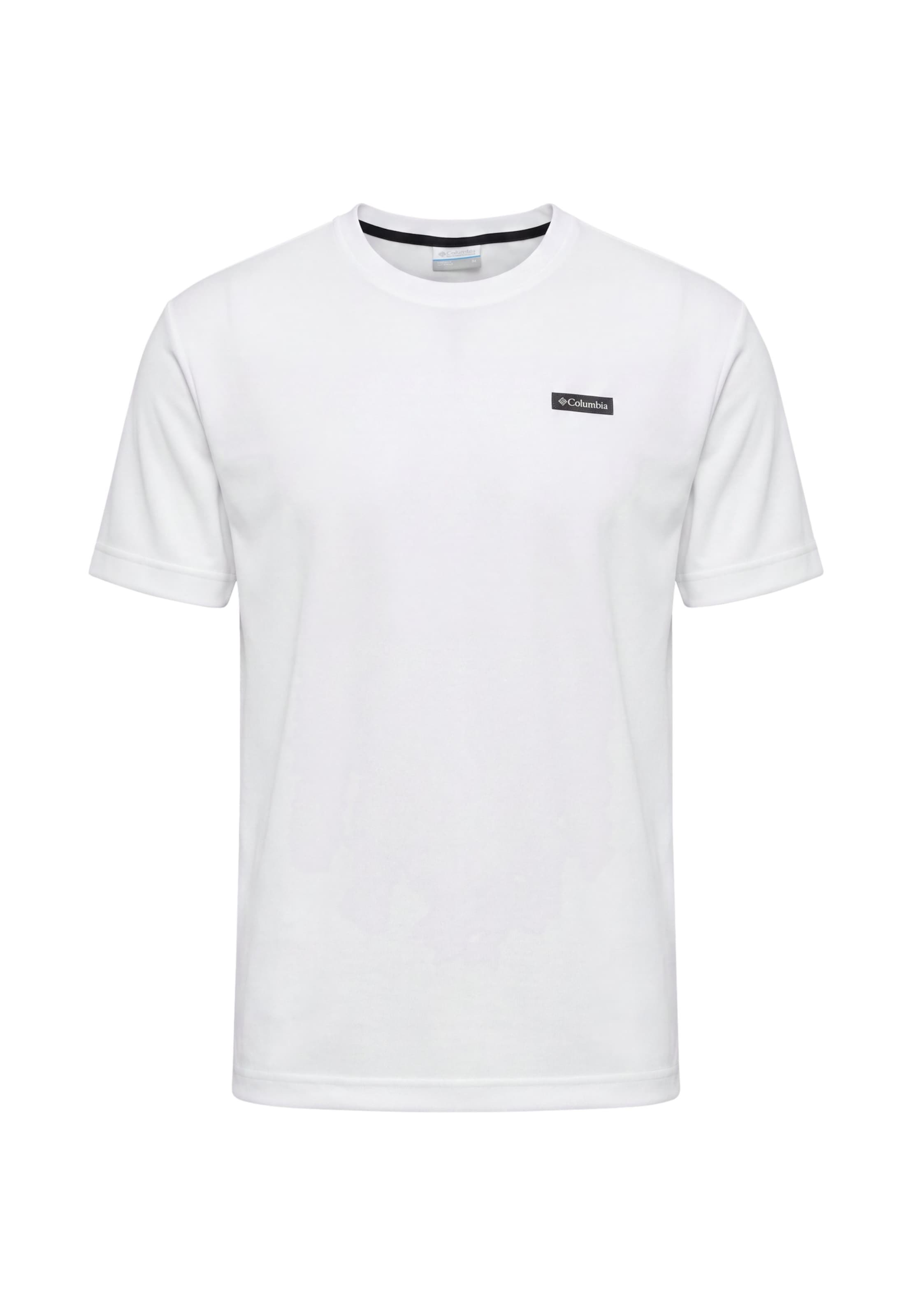 COLUMBIA Футболка в Белый: спереди