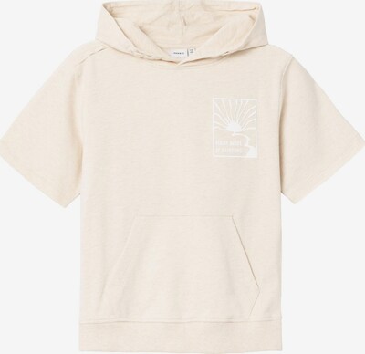 NAME IT Sweatshirt in de kleur Beige / Wit, Productweergave