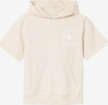 Sweat NAME IT en beige : devant