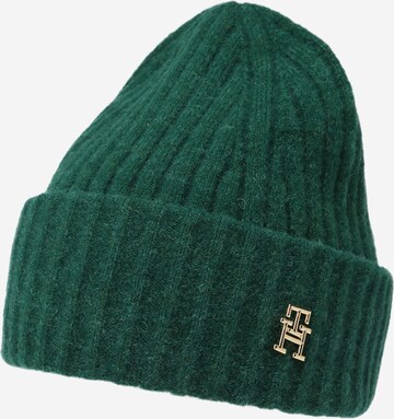 Bonnet TOMMY HILFIGER en vert : devant