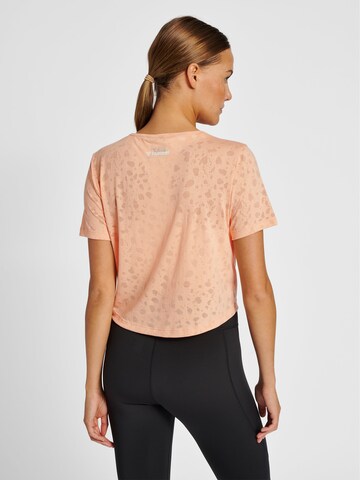 T-shirt fonctionnel Hummel en rose