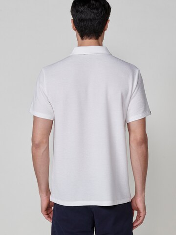 KOROSHI Poloshirt in Weiß