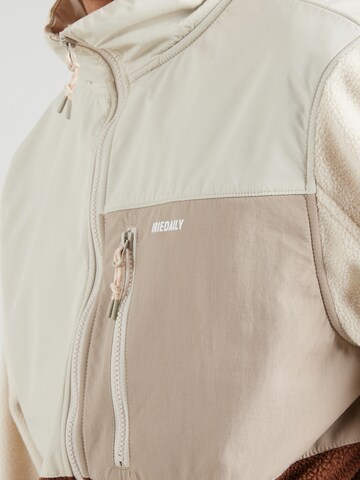Iriedaily Fleecejacka 'Auf Deck' i beige