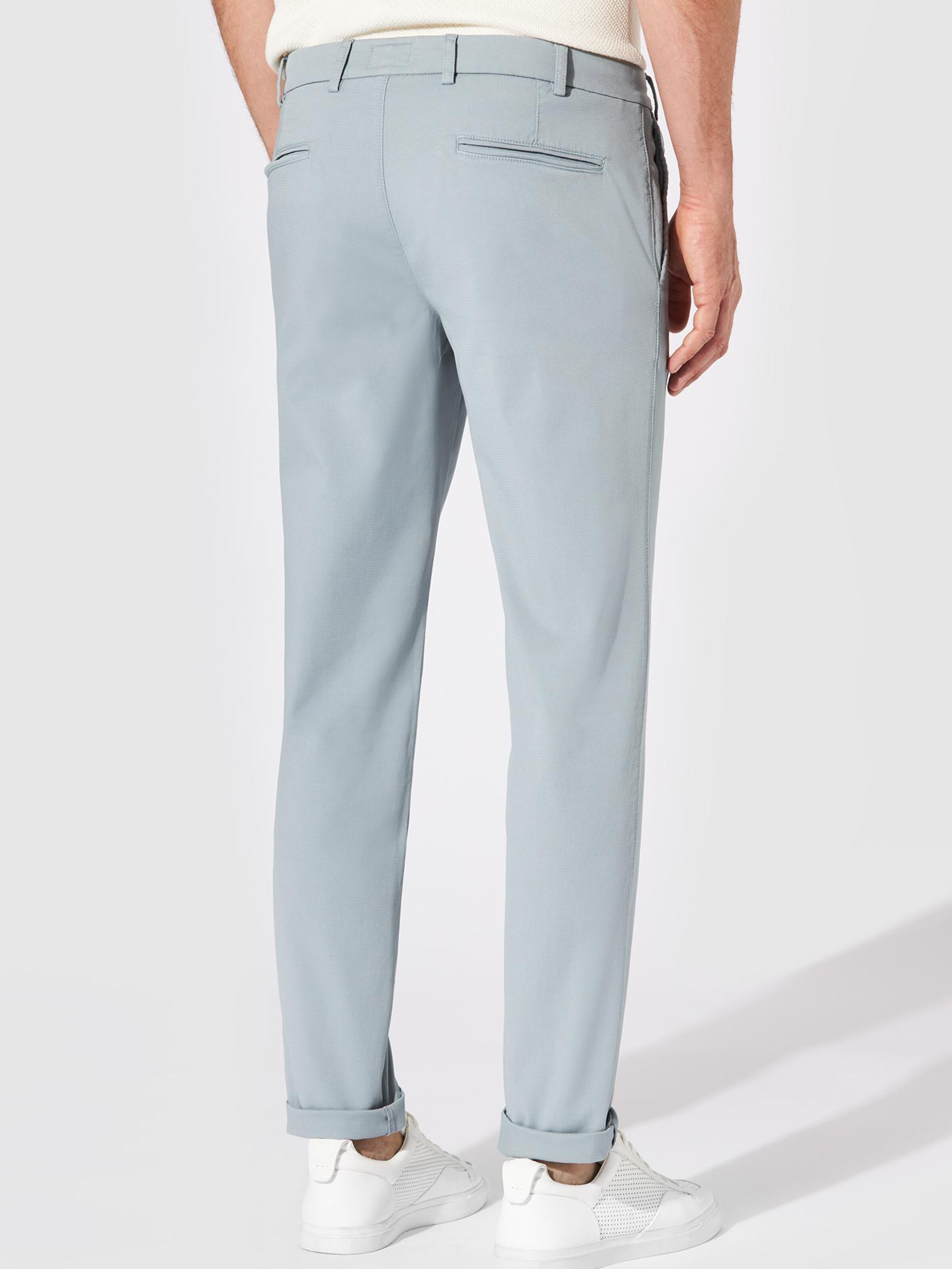 Hiltl Slimfit Chinohose 'Tamo - Portofino Chino'‌‌‌‌‌‌‌ in Blau