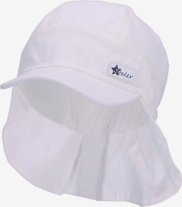 STERNTALER Beanie in White: front