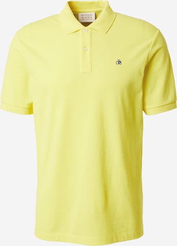 T-Shirt 'Essential' SCOTCH & SODA en jaune : devant