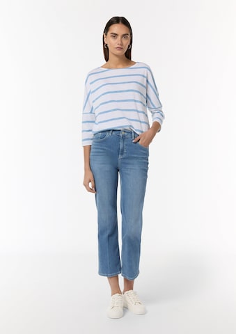 Maglietta di comma casual identity in blu