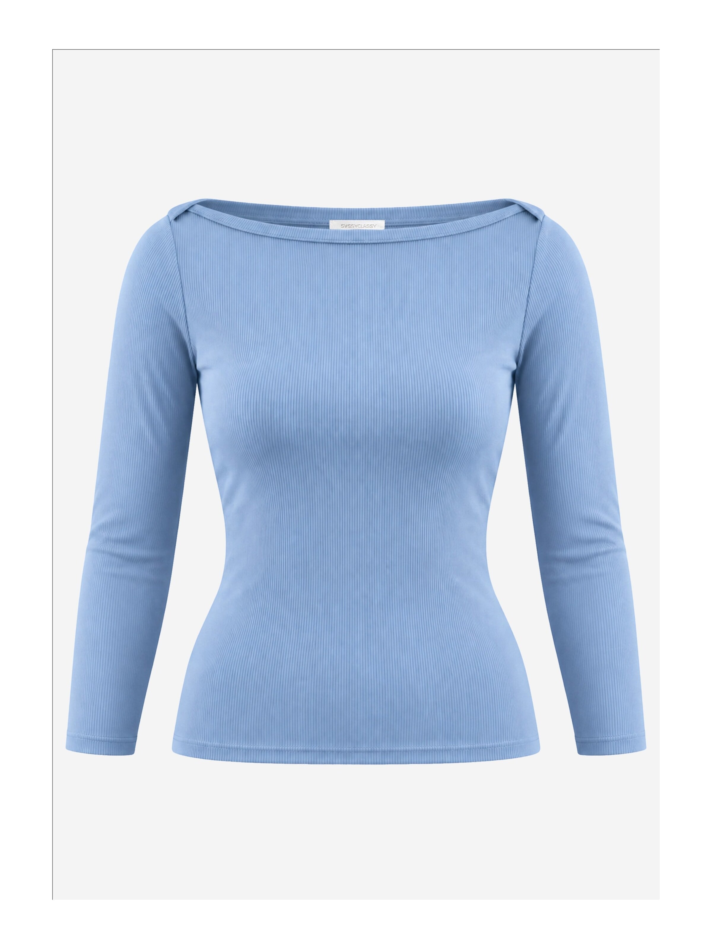 SASSYCLASSY Shirt‌‌‌‌‌‌ in Blau: Vorderseite