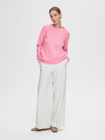 SELECTED FEMME Pullover 'Lulu' in Pink