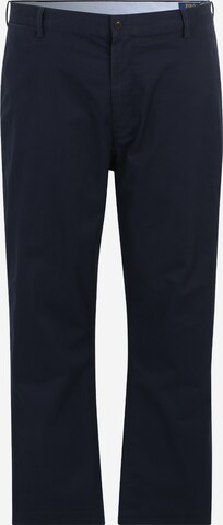 Polo Ralph Lauren Big & Tall Regular Chino 'BEDFORD' in Blauw: voorkant