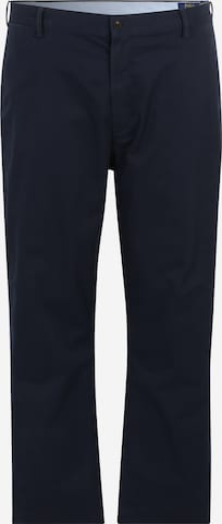 Regular Pantaloni eleganți 'BEDFORD' de la Polo Ralph Lauren Big & Tall pe albastru: față