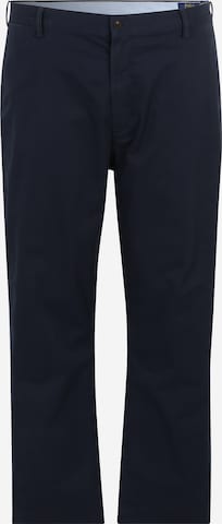Polo Ralph Lauren Big & Tall Chinobyxa 'BEDFORD' i blå: framsida