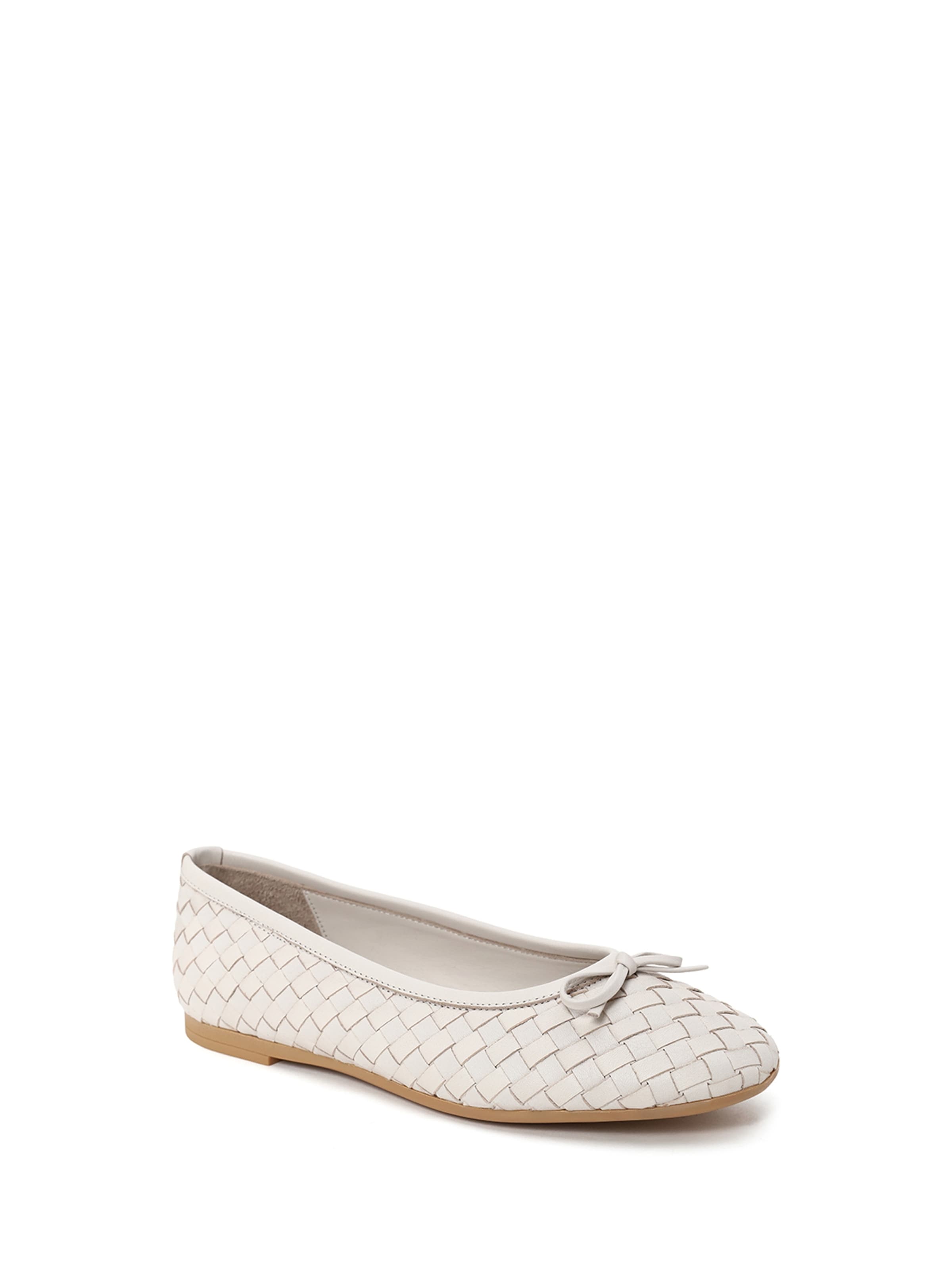 Ballerina di Derimod in bianco: frontale
