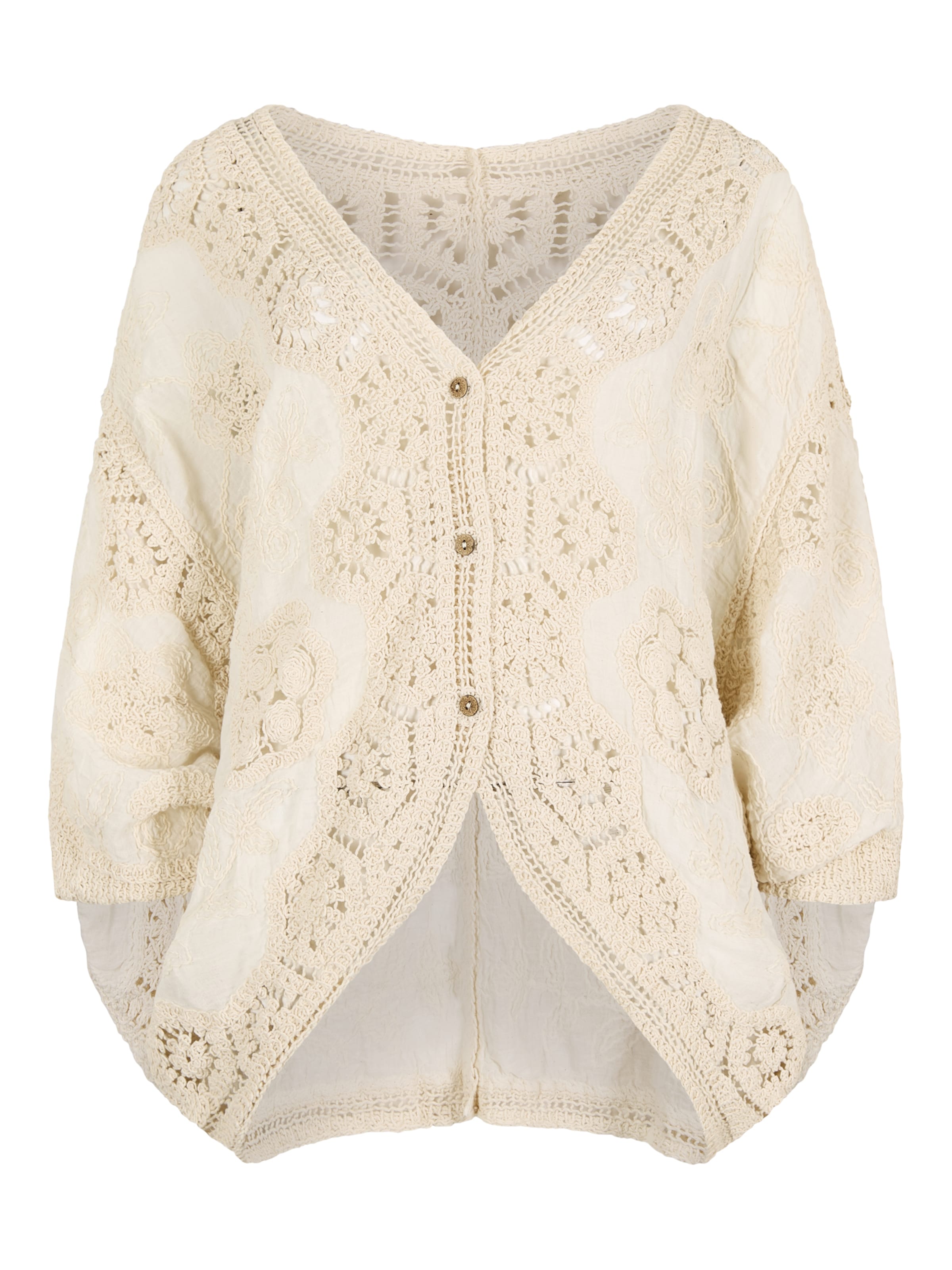 Apricot Blouse ' ' in Grijs: voorkant