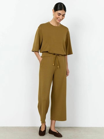 Soyaconcept Wide Leg Housut ' SC-BANU ' värissä ruskea: etupuoli