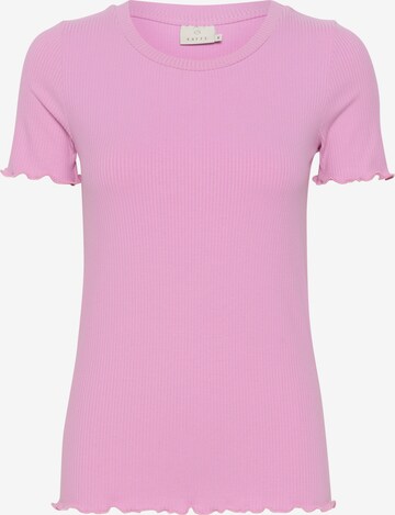 T-shirt 'Drew' Kaffe en rose : devant