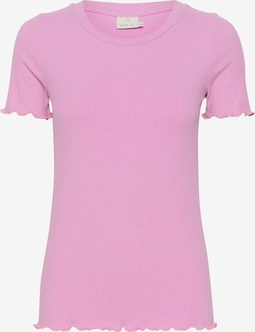 Kaffe T-Shirt 'Drew' in Pink: predná strana