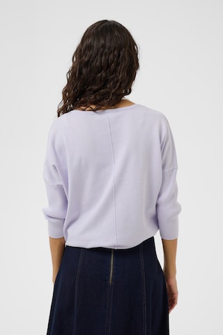 SAINT TROPEZ - Pullover 'Mila' em roxo