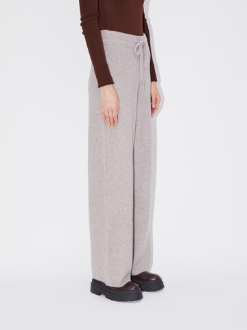 Wide Leg Pantalon 'Gigi' LeGer by Lena Gercke en gris