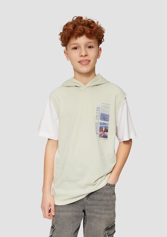 T-Shirt s.Oliver en beige : devant