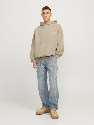 JACK & JONES Sweatshirt in Beige