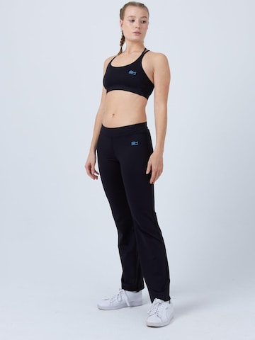 SPORTKIND Loose fit Workout Pants 'Jazzpants Regular' in Black: front