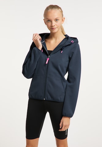 myMo ATHLSR Performance Jacket in Blue: front