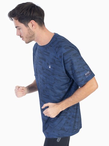 Spyder Functioneel shirt in Blauw