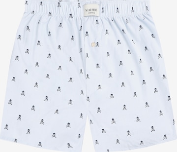 Scalpers Boxershorts 'Vichy' in Blauw: voorkant