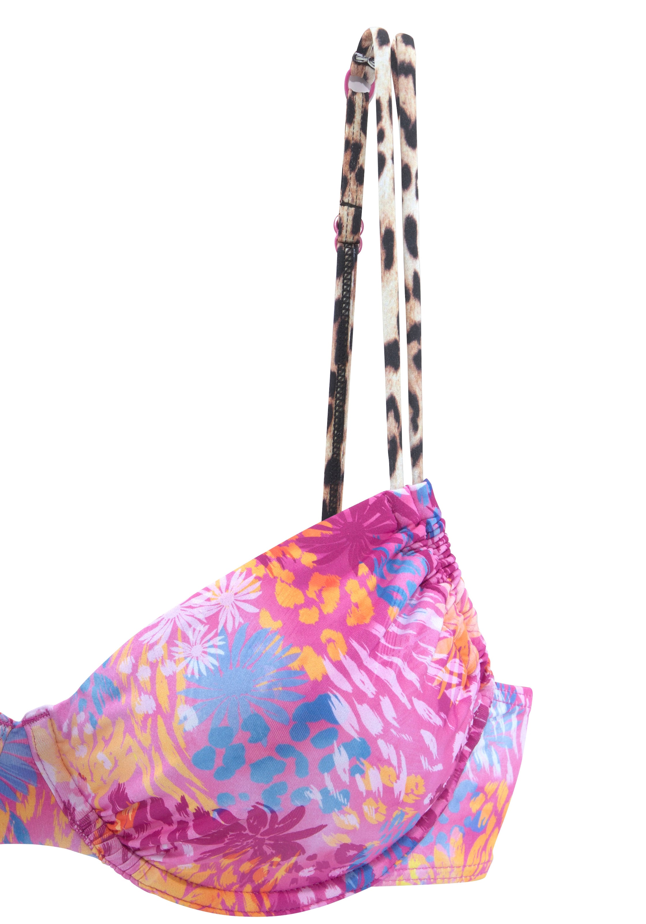 BUFFALO - Push-up Top de bikini en rosa