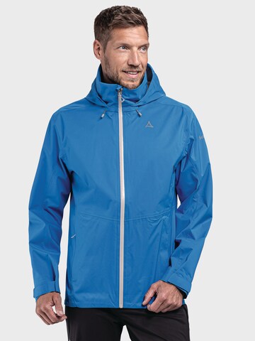Schöffel Outdoor jacket 'Aiplspitz' in Blue: front