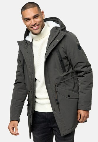 INDICODE JEANS Between-Seasons Parka 'Benicio' in Green