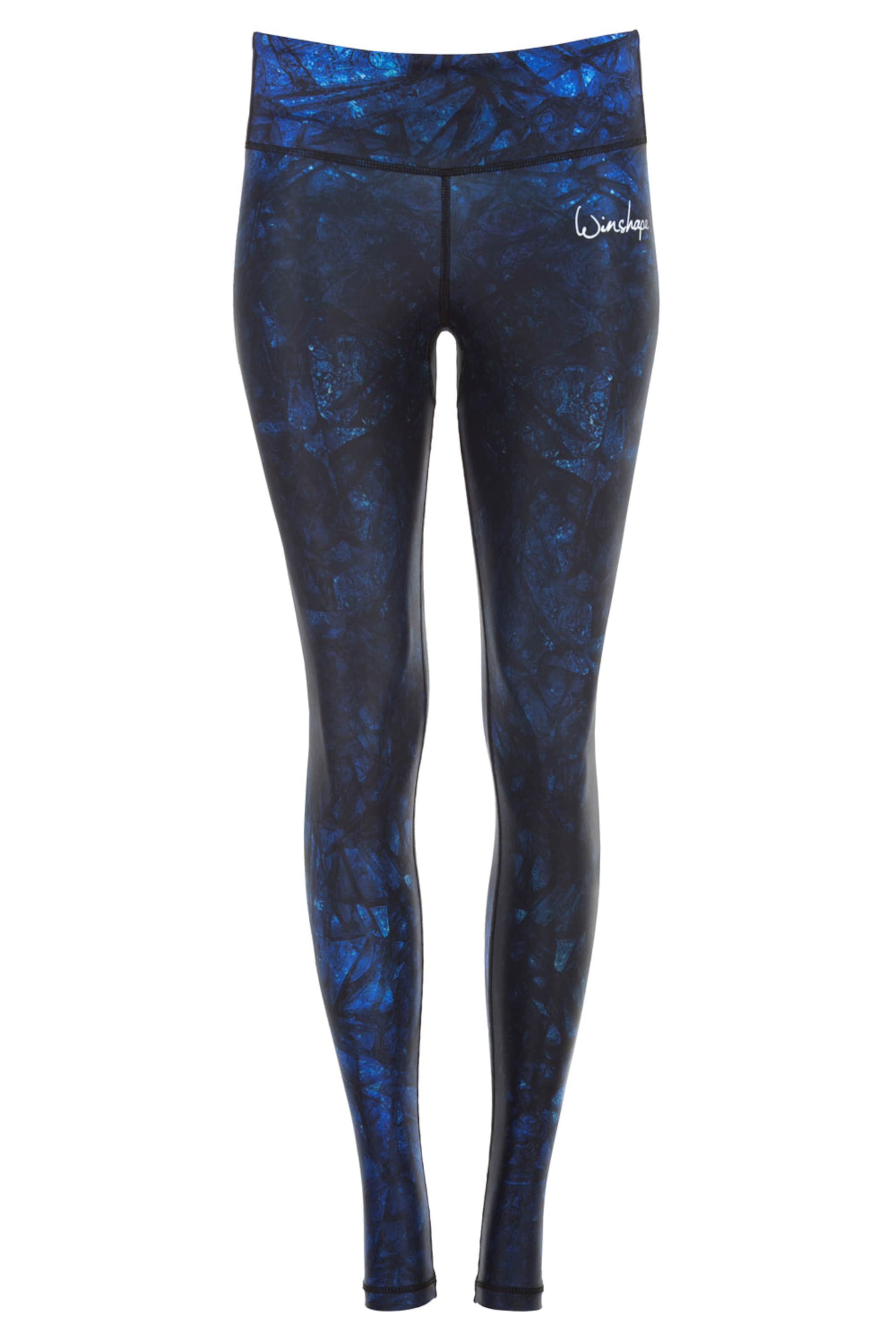 Winshape Skinny Sporthose 'AEL102' in Blau: Vorderseite