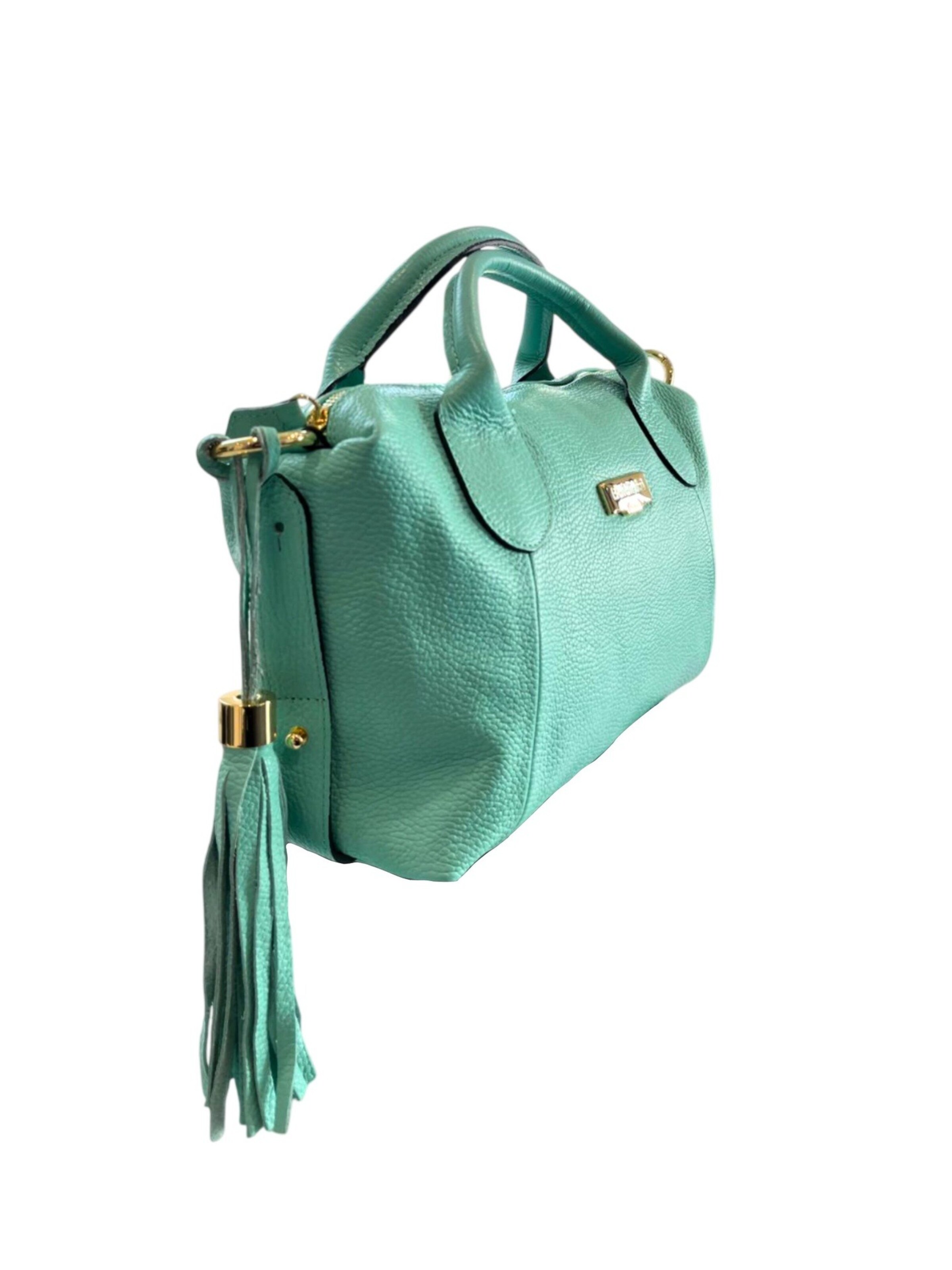 Borsa a mano 'Borsa a Mano Donna Pelle Vacchetta 100% - Modello Lucca Baldinini' di Baldinini Trend in blu