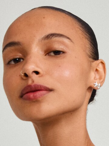 Pilgrim Earrings 'Andre' in Silver: front