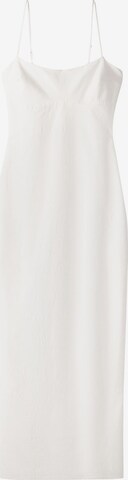 Bershka Poletna obleka | bela barva: sprednja stran
