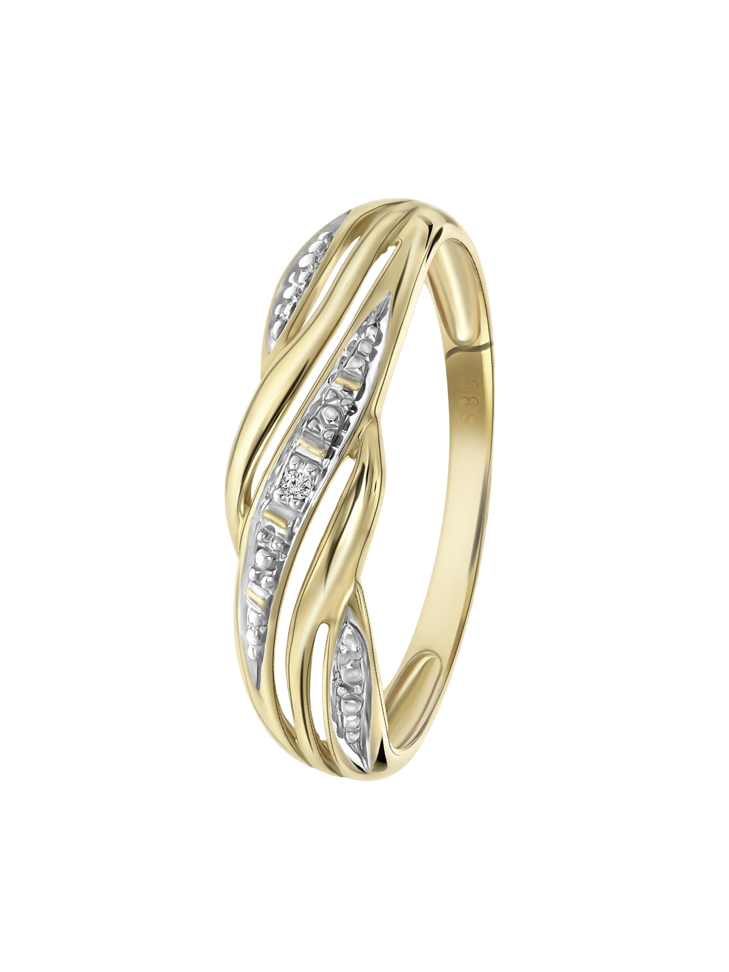 Bague Lucardi en or : devant