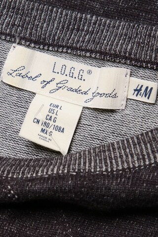 H&M Sweater & Cardigan in L in Black