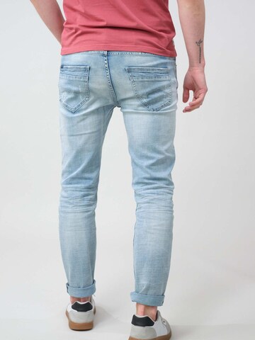 Deeluxe Slimfit Jeans 'CARLOS' in Blauw