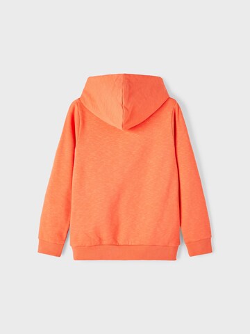 NAME IT Sweatshirt 'DAGOR' in Orange